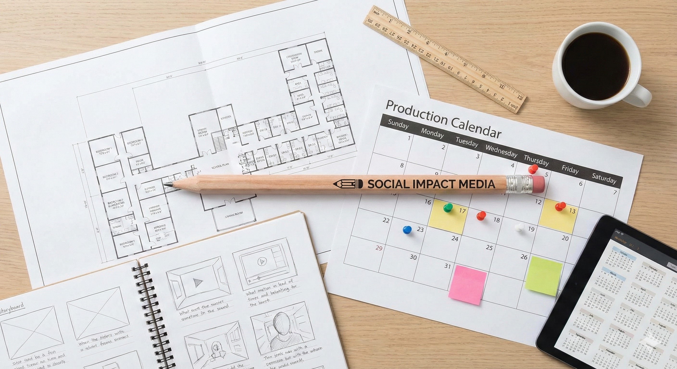 Package Booking & Pre-Production - School video production process